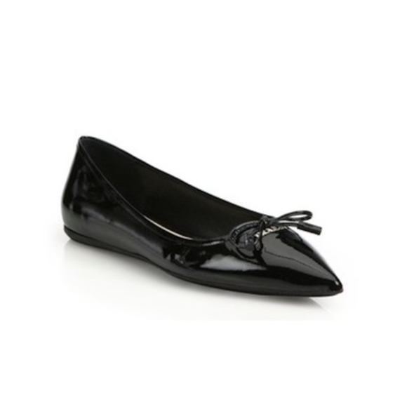 Prada Shoes | Prada Pointy Toe Flat 